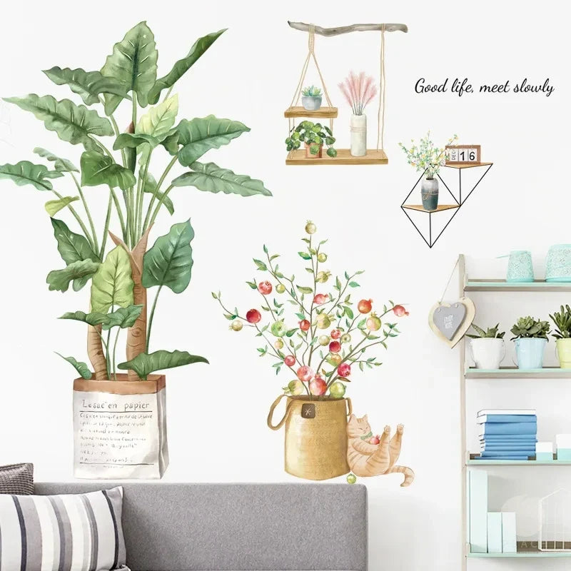 Large Nordic Tree Wall Stickers Decoration