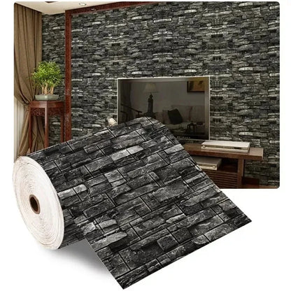 Wall Sticker Imitation Brick Bedroom Living Room Home Wallpaper