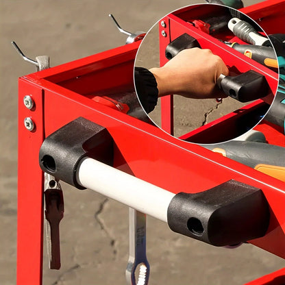 Heavy Duty 3 Tier Rolling Tool Cart