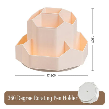 360°Rotatable Office Stationery Pen Holder