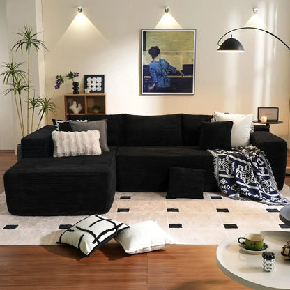 104" Cloud L-Shaped Sectional Sofa