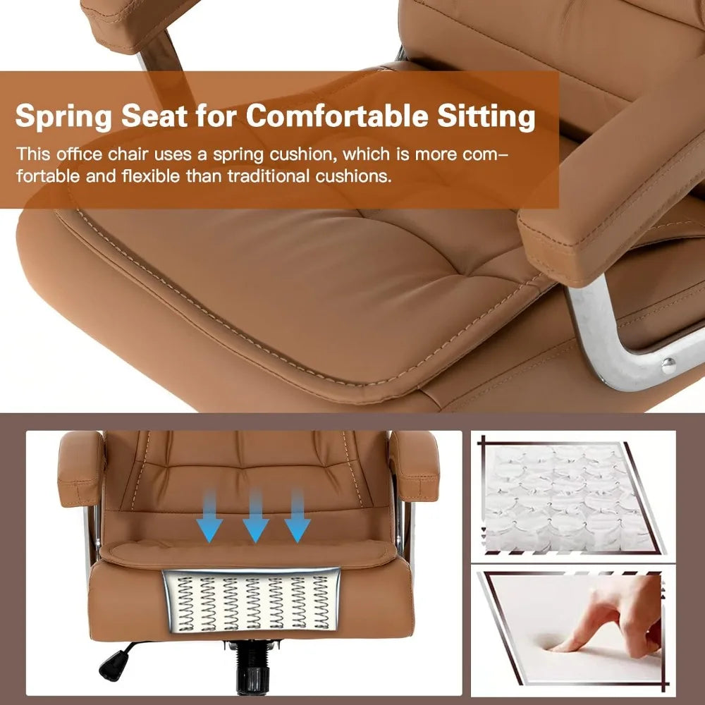 Executive Adjustable Leather Office Chair
