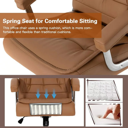 Executive Adjustable Leather Office Chair