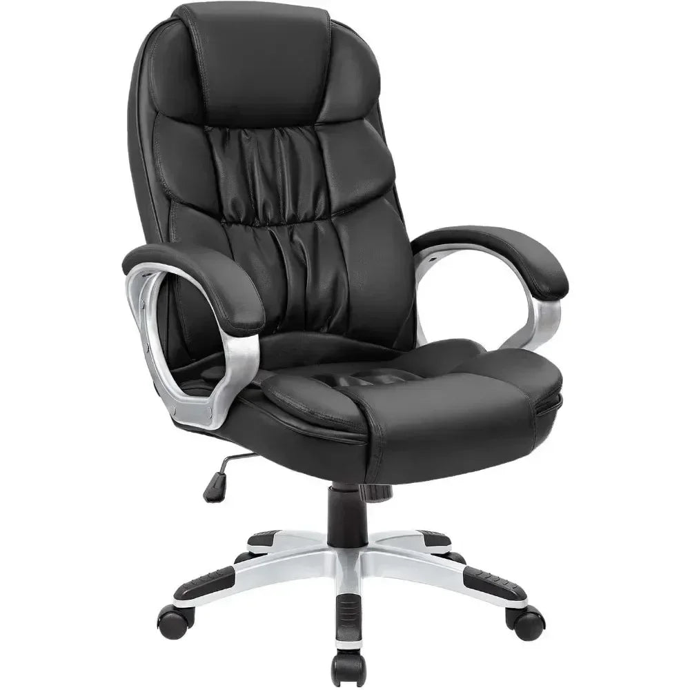 High Back Leather Office Chair