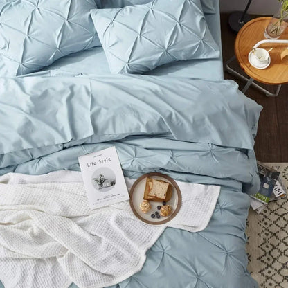 7-pc King Comforter Set Lt Blue
