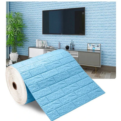 Wall Sticker Imitation Brick Bedroom Living Room Home Wallpaper