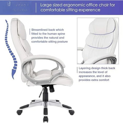 High Back Leather Office Chair