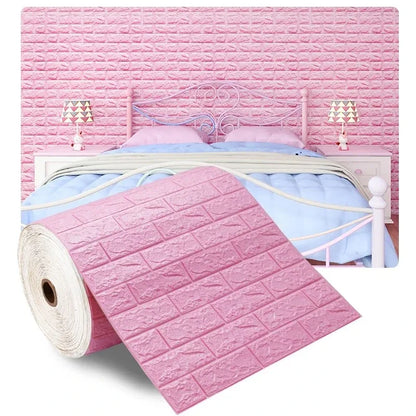 Wall Sticker Imitation Brick Bedroom Living Room Home Wallpaper