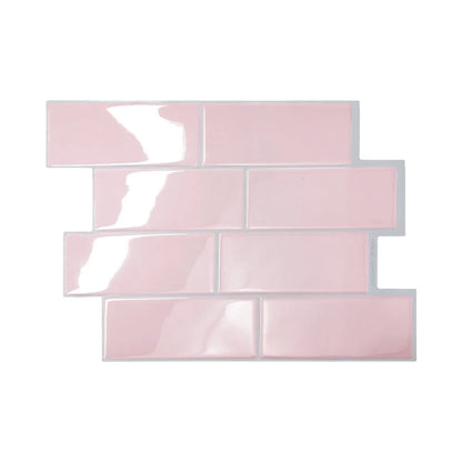 1Pcs New Self-adhesive Wall Tile PVC DIY Wall Sticker