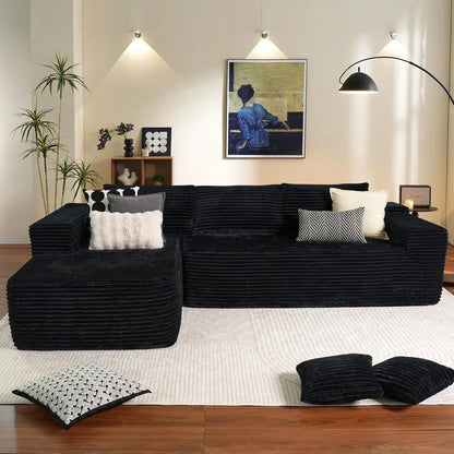 104" Cloud L-Shaped Sectional Sofa
