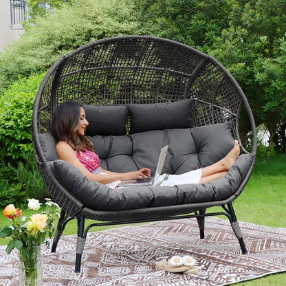 Double Egg 2 Person Oversized Chair
