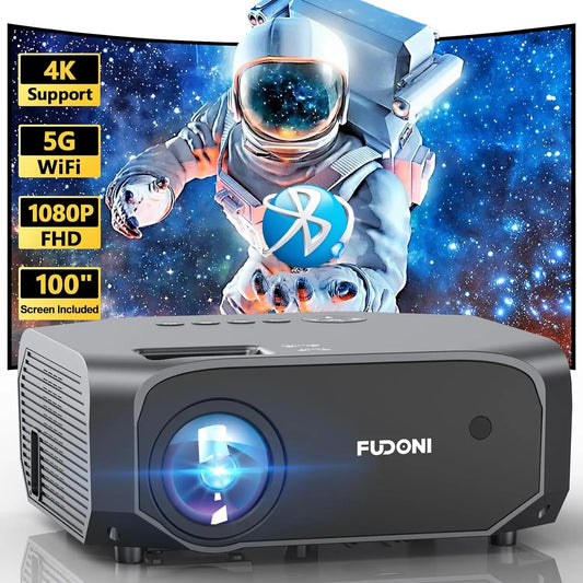 Projector 5G WiFi/Bluetooth portable outdoor
