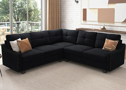 Convertible L Shaped Sectional Sofa