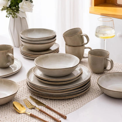 18-Pc Dinnerware Set for 6