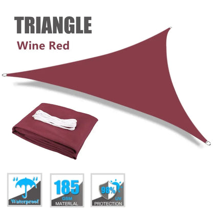 Waterproof Triangle Sun Shelter Sunshade
