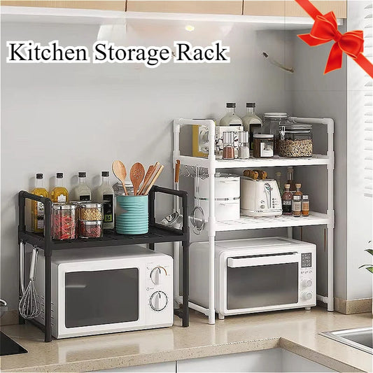 Microwave Shelf Condiment Organizer