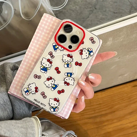 Sanrio Hello Kitty Magnetic Grip Tok Holder Case