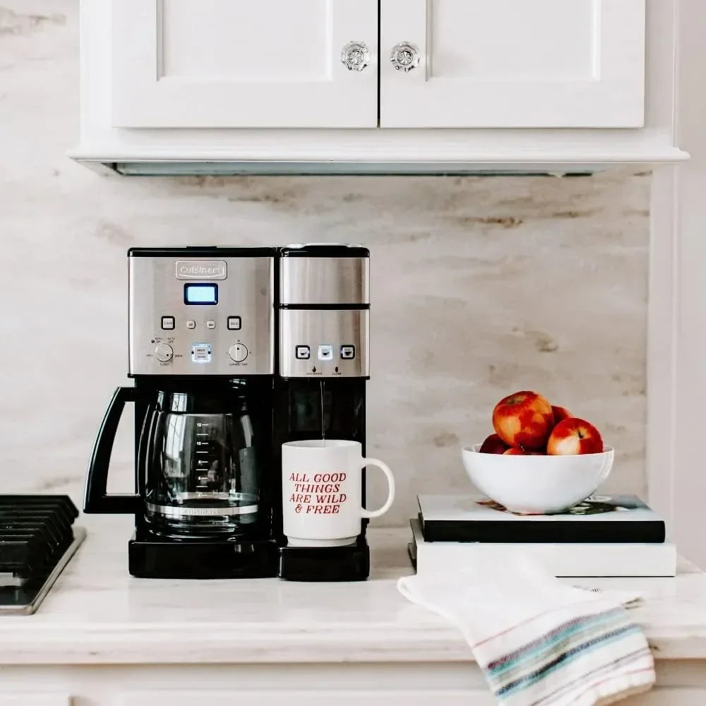 Single Serve + 12 Cup Coffee Maker