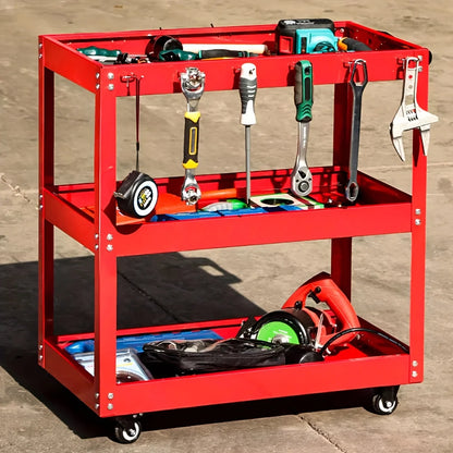 Heavy Duty 3 Tier Rolling Tool Cart