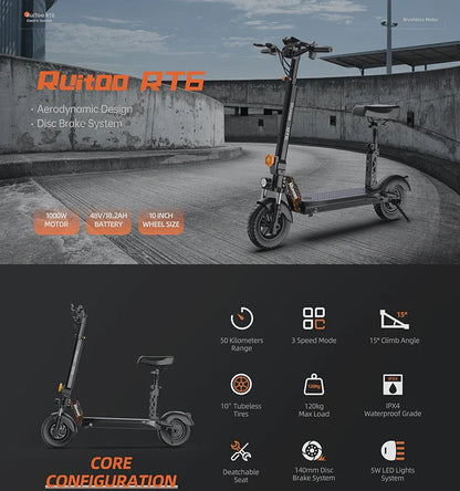 E-Bike Boys 1000 W Electric Scooter