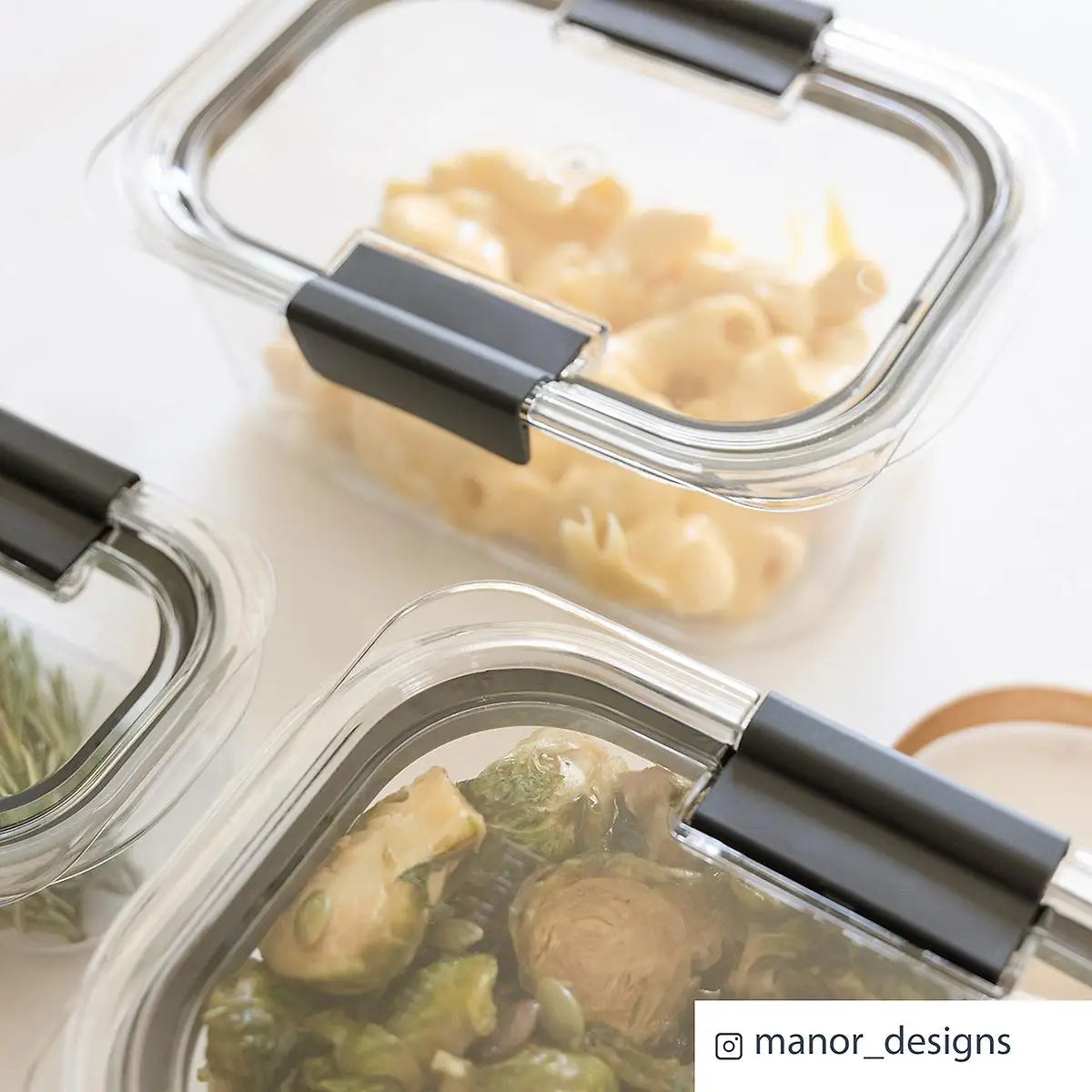 Rubbermaid Brilliance Glass Containers Set of 10