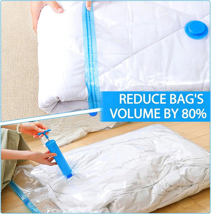 Vacuum Storage Bags 6 Size Space Saver Vacuum Sealed Bags
