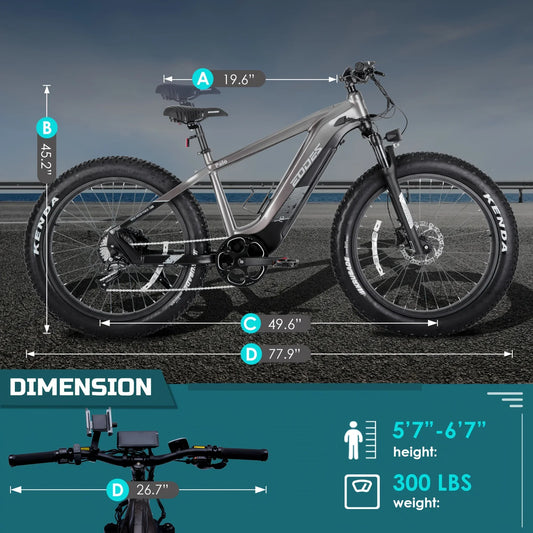 eBike Boys 52V 750W Adult eBike