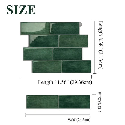 1Pcs New Self-adhesive Wall Tile PVC DIY Wall Sticker