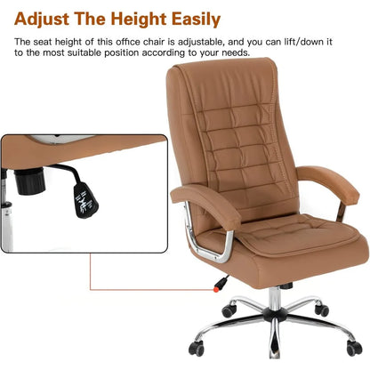Executive Adjustable Leather Office Chair