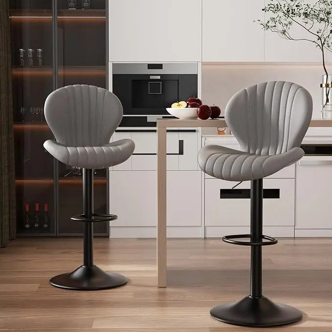 Set of 2 Counter Height Bar Stools