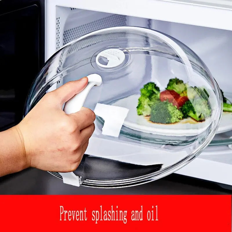 (1pc)Microwave Oven Splash Proof Cover