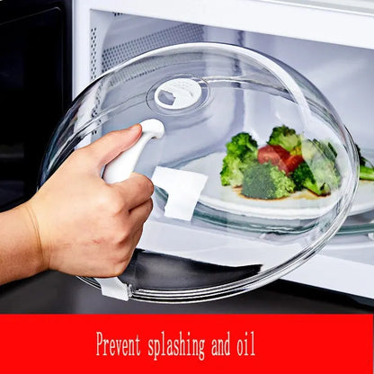 (1pc)Microwave Oven Splash Proof Cover