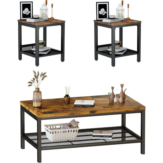 3 Pc Coffee Table Set