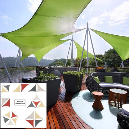Waterproof Triangle Sun Shelter Sunshade