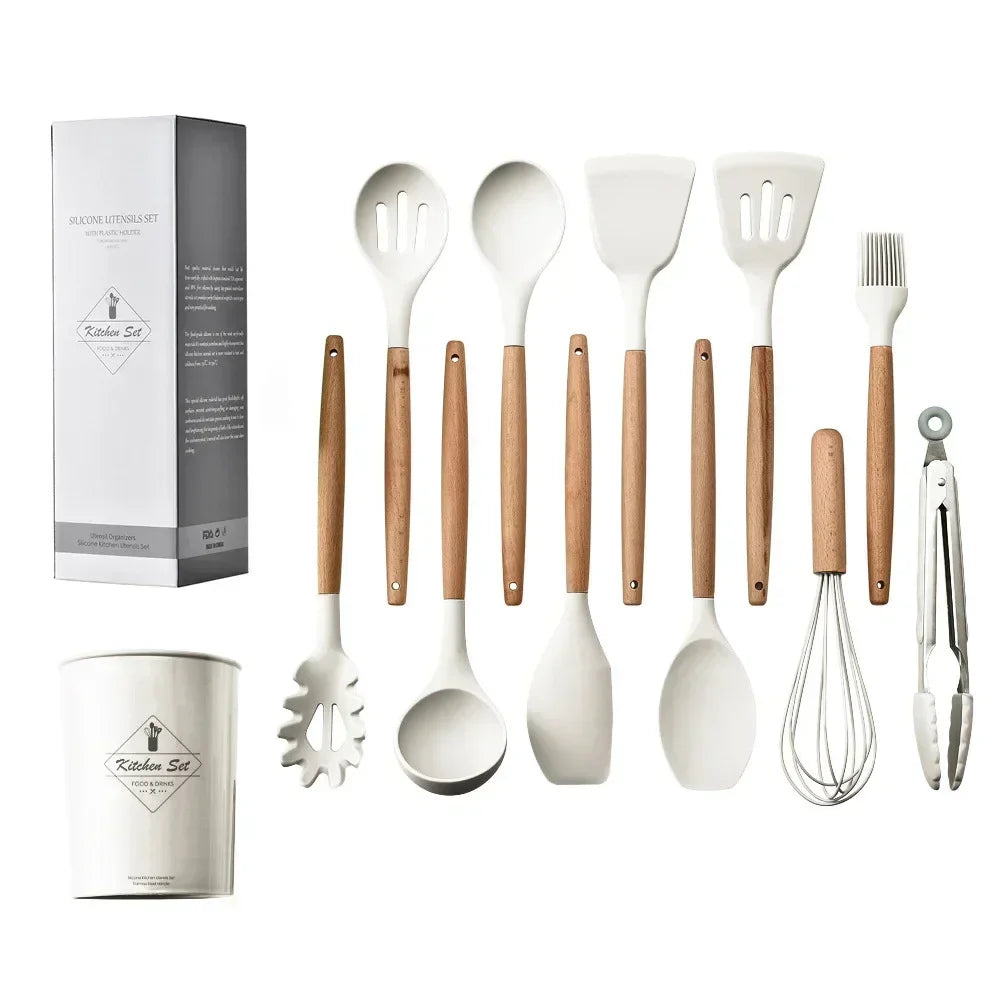 12PC Silicone Kitchenware Set