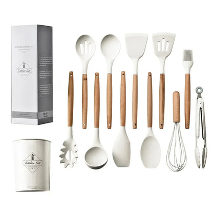 12PC Silicone Kitchenware Set