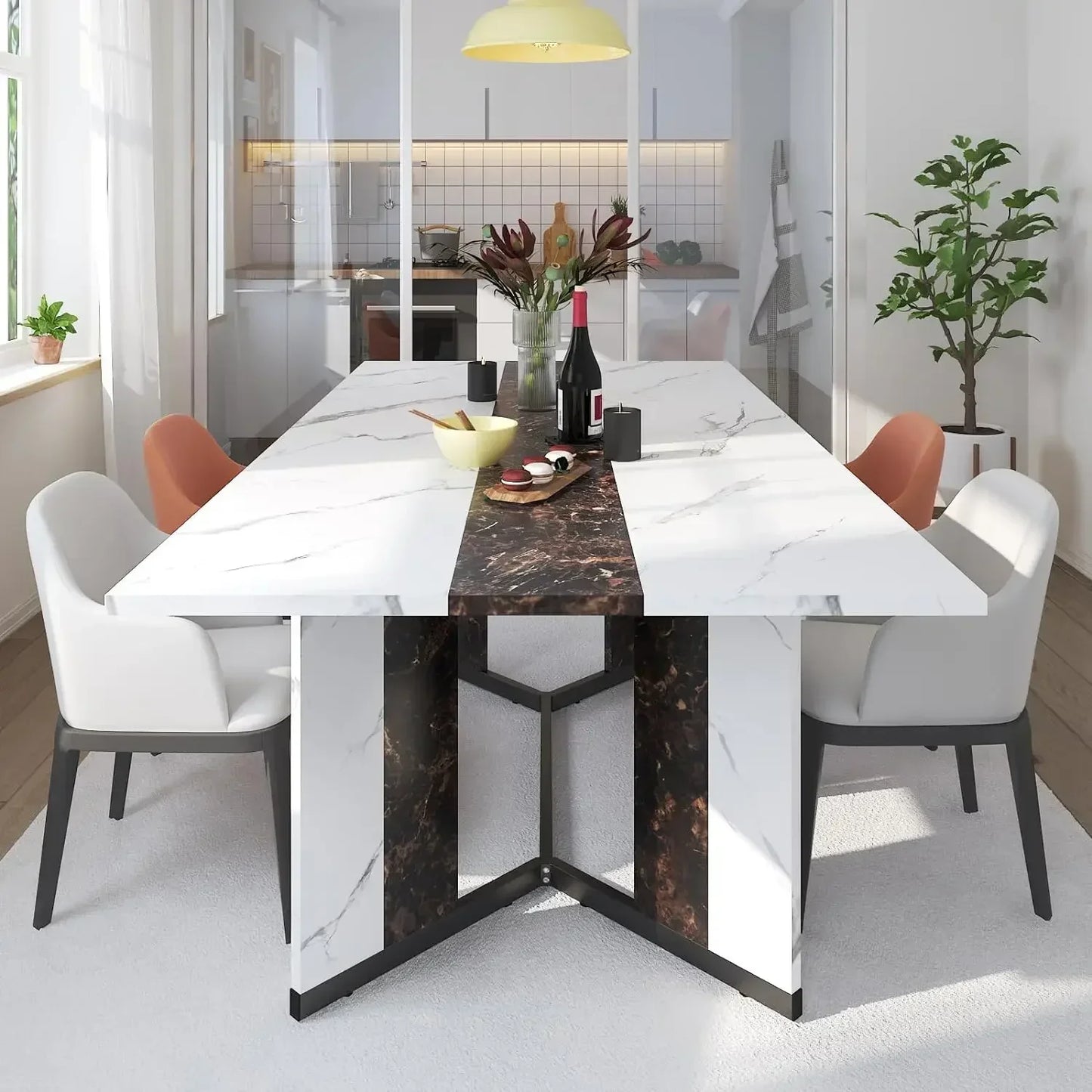 71" - 8 Seat Dining Room Table