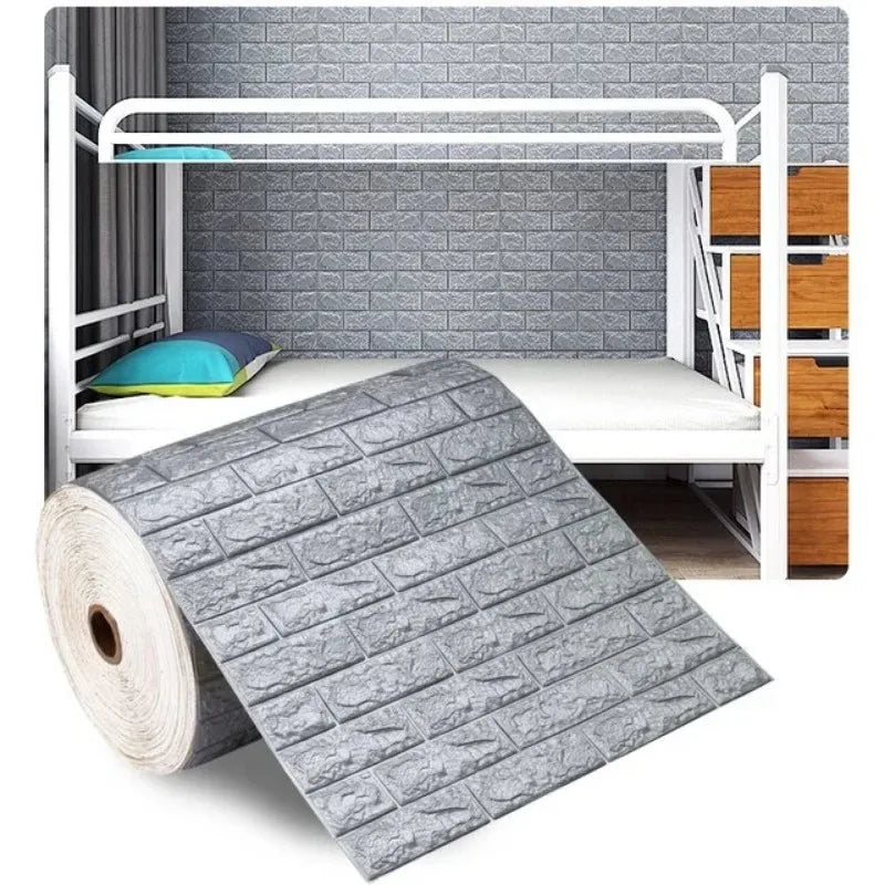 Wall Sticker Imitation Brick Bedroom Living Room Home Wallpaper