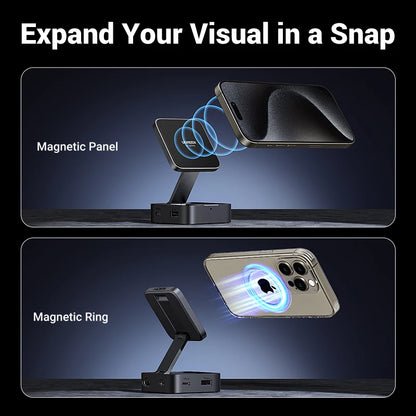 Foldable USB Docking Station