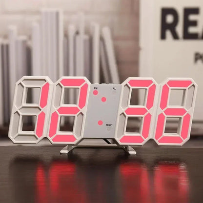 Digital Clock Wall Clocks Decoration for Bedroom