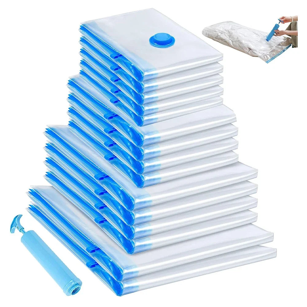 Vacuum Storage Bags 6 Size Space Saver Vacuum Sealed Bags