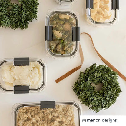 Rubbermaid Brilliance Glass Containers Set of 10