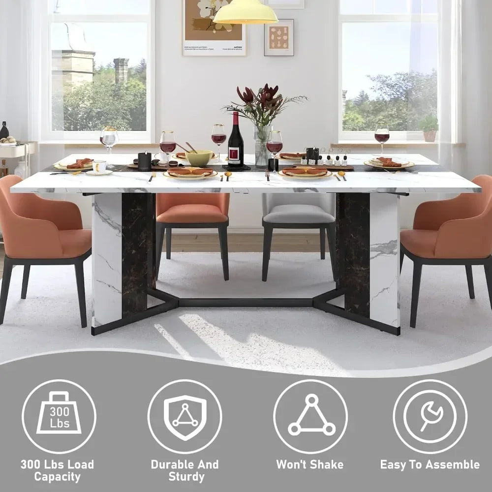 71" - 8 Seat Dining Room Table