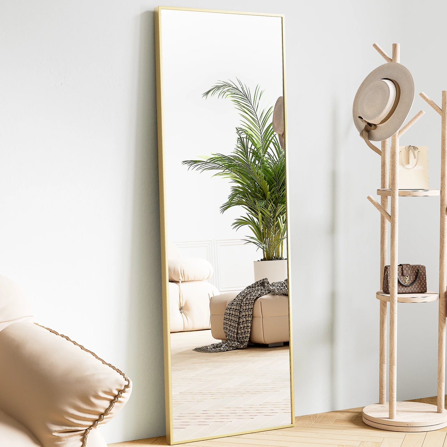 Full Body Mirror Standing Hanging or Leaning