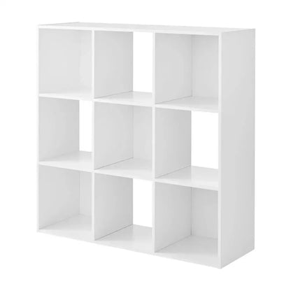 White 9-Cube Storage Organizer