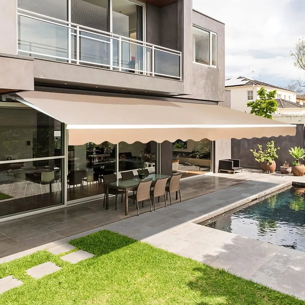 13'×10' Retractable Patio Awning