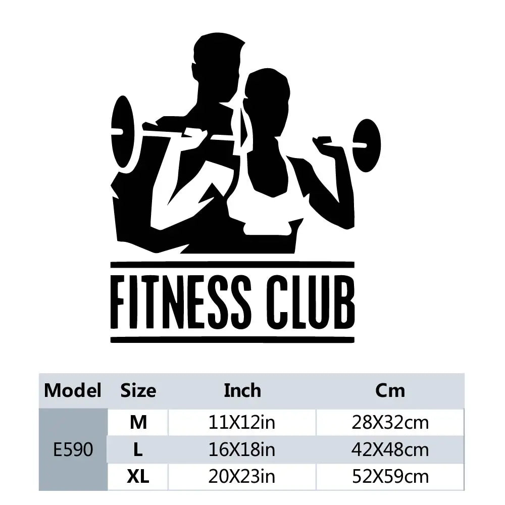Gym New Design Wall Stickers Decorative