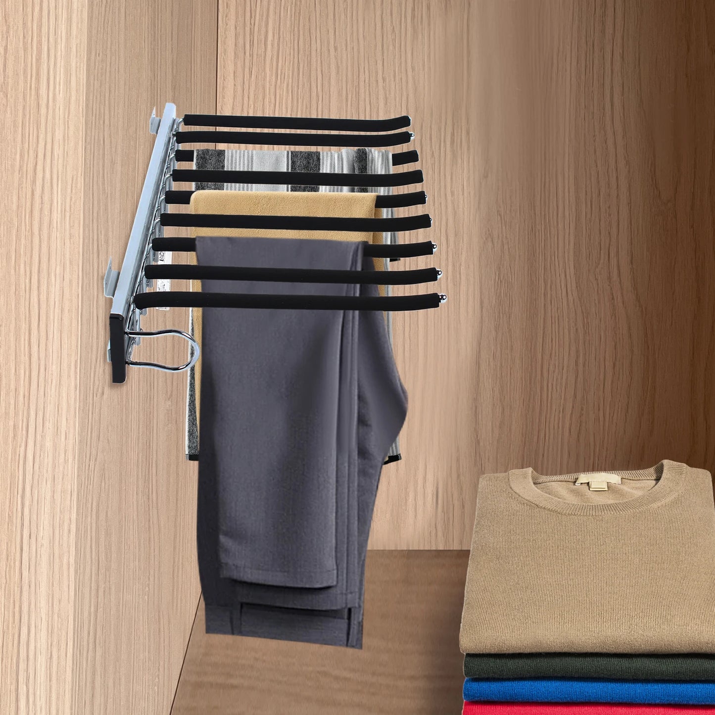 Pull Out Trousers Rack