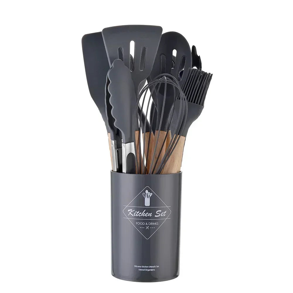 12PC Silicone Kitchenware Set