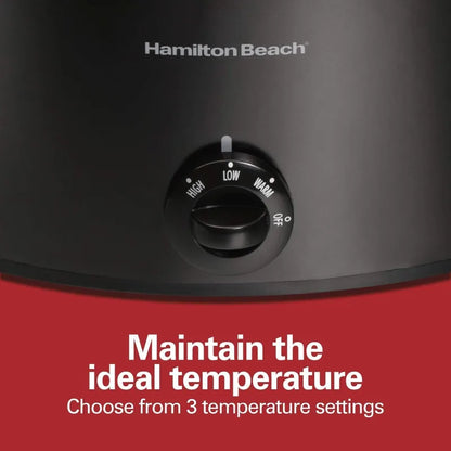 Hamilton Beach 6-Qt Portable Slow Cooker